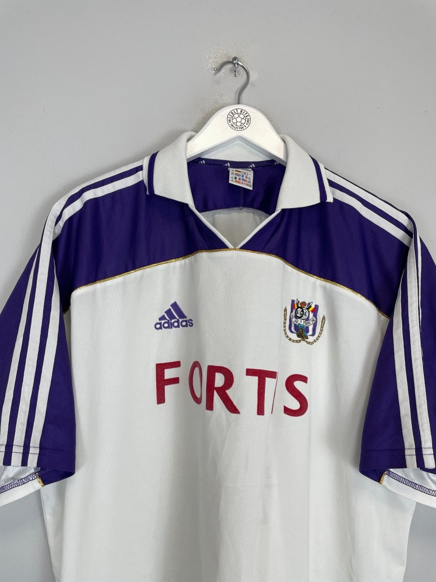 2000/01 ANDERLECHT VANDERHAEGUE 4 HOME SHIRT (XXL) ADIDAS - Cult Kits - XXL - Buy Vintage Football Shirts, Authentic Retro Football Shirts For Sale, Classic Football Shirts & Soccer Jersey