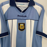 Shop 2000/01 ARGENTINA HOME SHIRT (XL) REEBOK, classic football shirts, vintage football shirts & retro soccer jerseys at Cult Kits