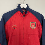 Shop 2000/01 ARSENAL TRACK JACKET (S) NIKE, classic football shirts, vintage football shirts & retro soccer jerseys at Cult Kits