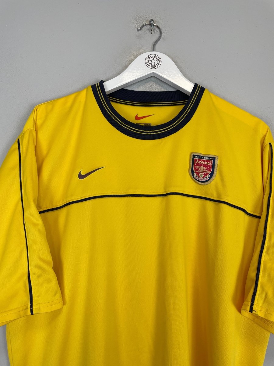 2000/01 ARSENAL TRAINING SHIRT (L) NIKE - Cult Kits - Large - Buy Vintage Football Shirts, Authentic Retro Football Shirts For Sale, Classic Football Shirts & Soccer Jersey