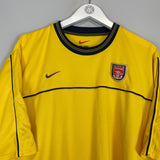 2000/01 ARSENAL TRAINING SHIRT (L) NIKE - Cult Kits - Large - Buy Vintage Football Shirts, Authentic Retro Football Shirts For Sale, Classic Football Shirts & Soccer Jersey