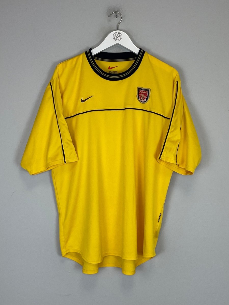 2000/01 ARSENAL TRAINING SHIRT (L) NIKE - Cult Kits - Large - Buy Vintage Football Shirts, Authentic Retro Football Shirts For Sale, Classic Football Shirts & Soccer Jersey