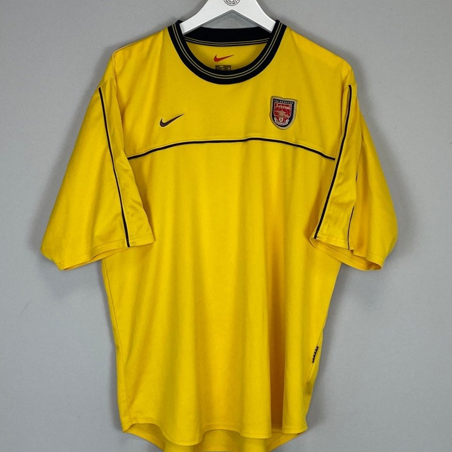2000/01 ARSENAL TRAINING SHIRT (L) NIKE - Cult Kits - Large - Buy Vintage Football Shirts, Authentic Retro Football Shirts For Sale, Classic Football Shirts & Soccer Jersey