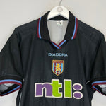 2000/01 ASTON VILLA AWAY SHIRT (M) DIADORA - Cult Kits - Medium - Buy Vintage Football Shirts, Authentic Retro Football Shirts For Sale, Classic Football Shirts & Soccer Jersey