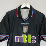 2000/01 ASTON VILLA AWAY SHIRT (M) DIADORA - Cult Kits - Medium - Buy Vintage Football Shirts, Authentic Retro Football Shirts For Sale, Classic Football Shirts & Soccer Jersey