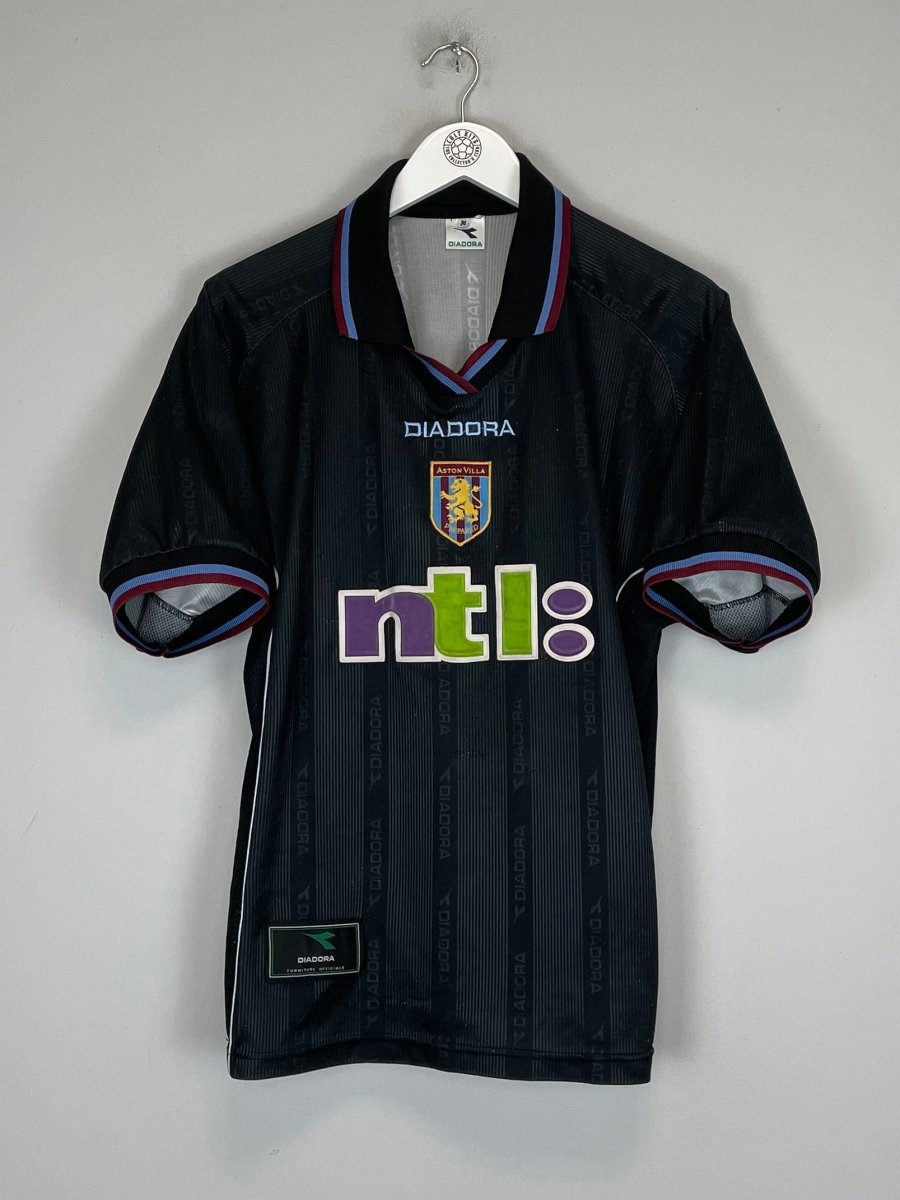 2000/01 ASTON VILLA AWAY SHIRT (M) DIADORA - Cult Kits - Medium - Buy Vintage Football Shirts, Authentic Retro Football Shirts For Sale, Classic Football Shirts & Soccer Jersey