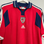 Shop 2000/01 ATHLETIC BILBAO HOME SHIRT (XL) ADIDAS, classic football shirts, vintage football shirts & retro soccer jerseys at Cult Kits