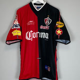 2000/01 ATLAS 27 HOME SHIRT (L) ATLETICA - Cult Kits - Large - Buy Vintage Football Shirts, Authentic Retro Football Shirts For Sale, Classic Football Shirts & Soccer Jersey