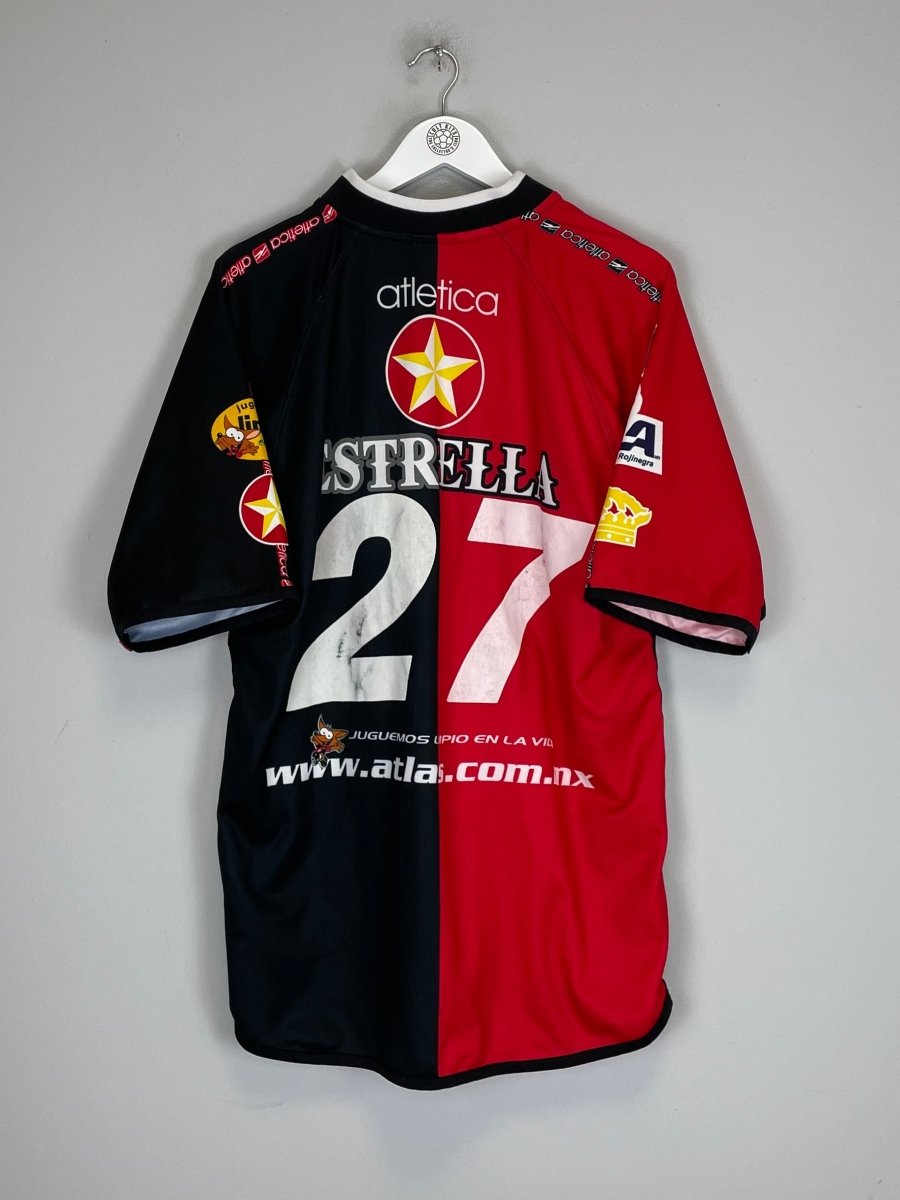 2000/01 ATLAS 27 HOME SHIRT (L) ATLETICA - Cult Kits - Large - Buy Vintage Football Shirts, Authentic Retro Football Shirts For Sale, Classic Football Shirts & Soccer Jersey