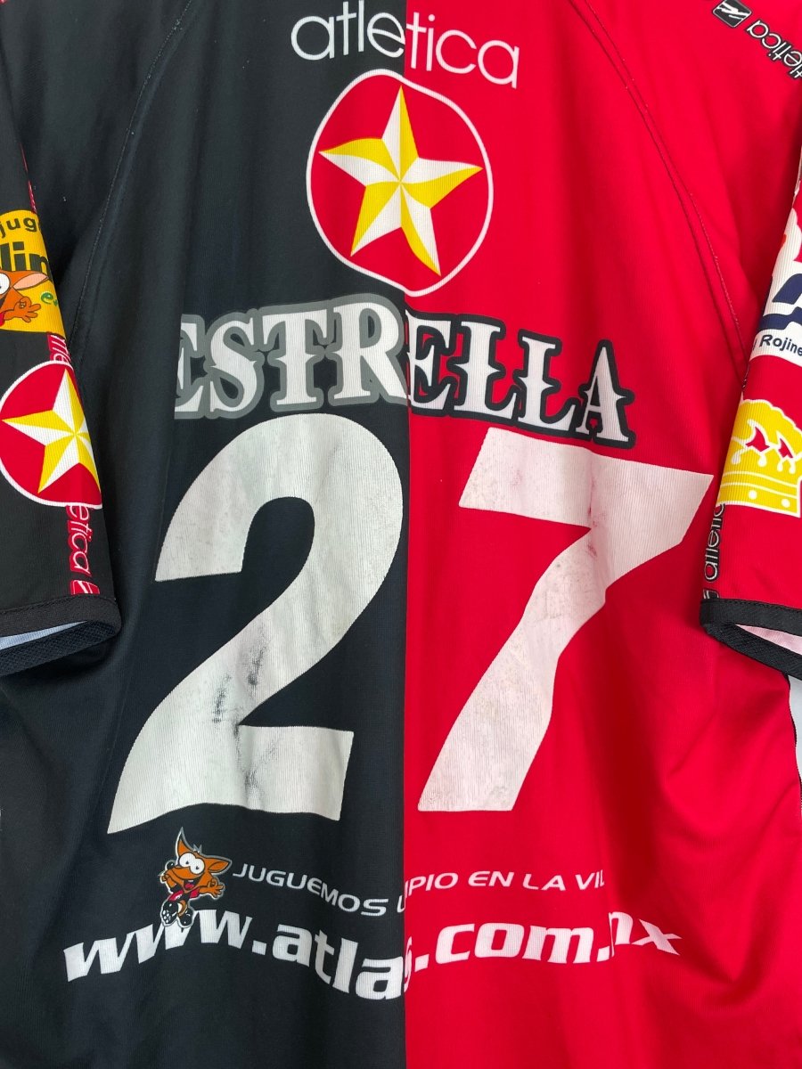 2000/01 ATLAS 27 HOME SHIRT (L) ATLETICA - Cult Kits - Large - Buy Vintage Football Shirts, Authentic Retro Football Shirts For Sale, Classic Football Shirts & Soccer Jersey
