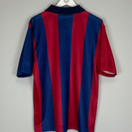 Shop 2000/01 BARCELONA HOME SHIRT (M) NIKE BASIC, classic football shirts, vintage football shirts & retro soccer jerseys at Cult Kits