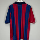 Shop 2000/01 BARCELONA HOME SHIRT (M) NIKE BASIC, classic football shirts, vintage football shirts & retro soccer jerseys at Cult Kits
