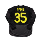 Buy 2000/01 Barcelona Reina 35 GK Shirt (L) Nike ~ Free worldwide shipping ~ Authentic Vintage Football Shirts from Cult Kits