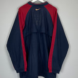 2000/01 BARCELONA TRACK JACKET (XL) NIKE - Cult Kits - XL - Buy Vintage Football Shirts, Authentic Retro Football Shirts For Sale, Classic Football Shirts & Soccer Jersey