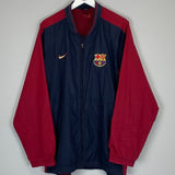 2000/01 BARCELONA TRACK JACKET (XL) NIKE - Cult Kits - XL - Buy Vintage Football Shirts, Authentic Retro Football Shirts For Sale, Classic Football Shirts & Soccer Jersey