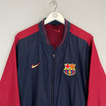 2000/01 BARCELONA TRACK JACKET (XL) NIKE - Cult Kits - XL - Buy Vintage Football Shirts, Authentic Retro Football Shirts For Sale, Classic Football Shirts & Soccer Jersey