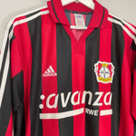 Shop 2000/01 BAYER LEVERKUSEN HOME SHIRT (XL) ADIDAS, classic football shirts, vintage football shirts & retro soccer jerseys at Cult Kits