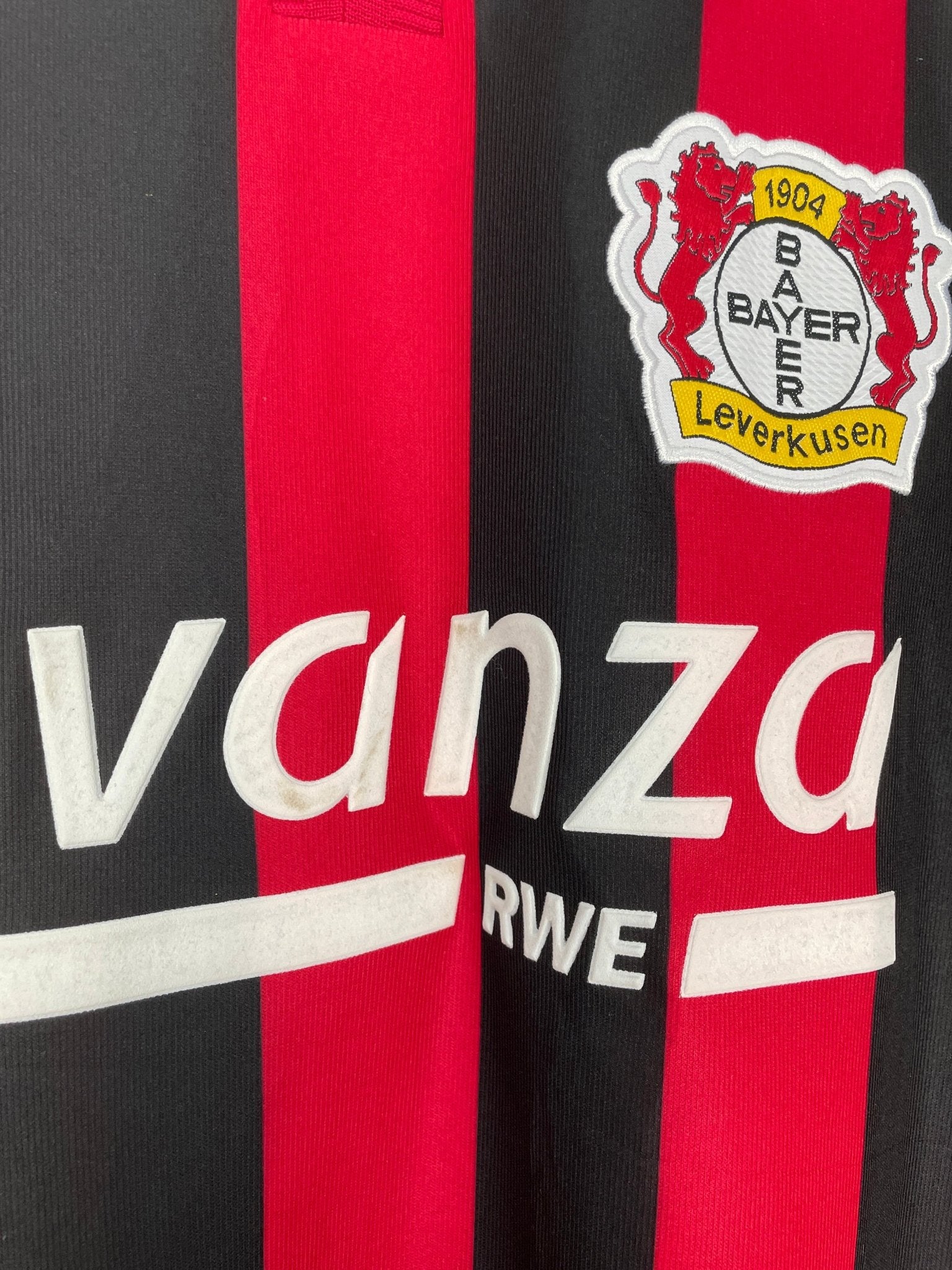 Shop 2000/01 BAYER LEVERKUSEN HOME SHIRT (XL) ADIDAS, classic football shirts, vintage football shirts & retro soccer jerseys at Cult Kits