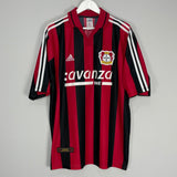 Shop 2000/01 BAYER LEVERKUSEN HOME SHIRT (XL) ADIDAS, classic football shirts, vintage football shirts & retro soccer jerseys at Cult Kits