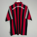 Shop 2000/01 BAYER LEVERKUSEN HOME SHIRT (XL) ADIDAS, classic football shirts, vintage football shirts & retro soccer jerseys at Cult Kits