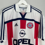 Shop 2000/01 BAYERN MUNICH AWAY SHIRT (XL) ADIDAS, classic football shirts, vintage football shirts & retro soccer jerseys at Cult Kits