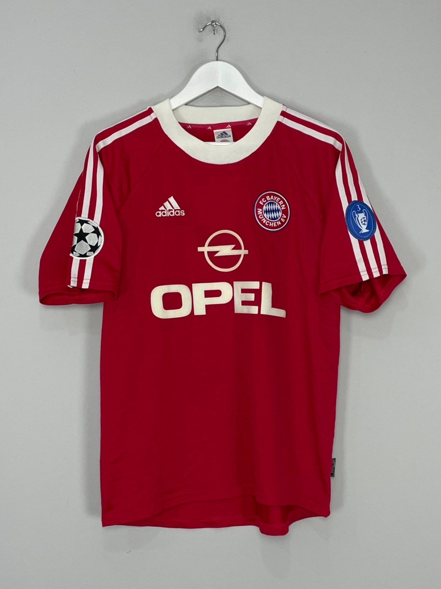 2000/01 BAYERN MUNICH JANCKER #19 C/L HOME SHIRT (M) ADIDAS – Cult