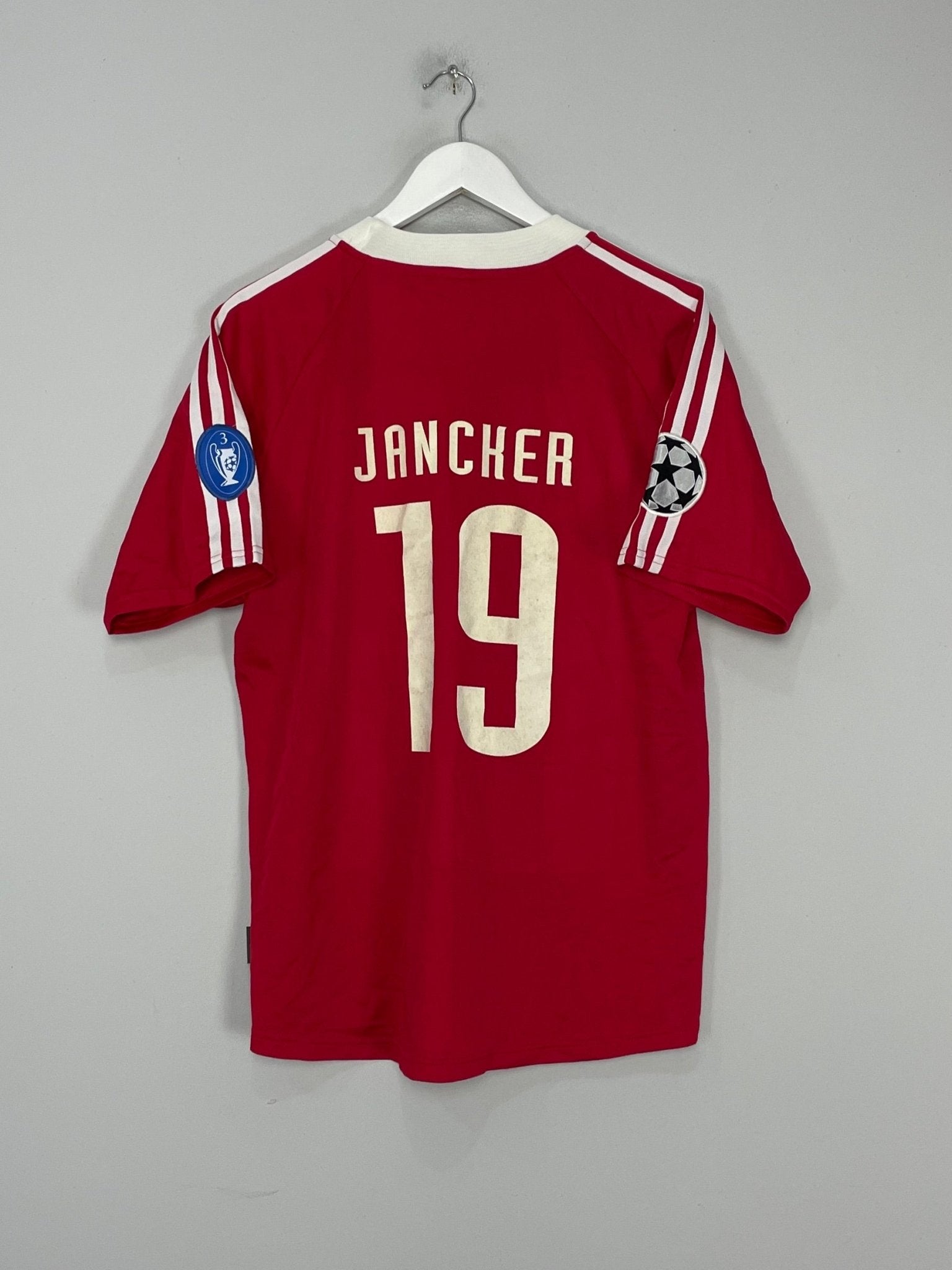 2000/01 BAYERN MUNICH JANCKER #19 C/L HOME SHIRT (M) ADIDAS – Cult