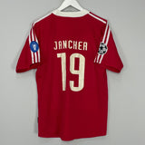 Shop 2000/01 BAYERN MUNICH JANCKER #19 C/L HOME SHIRT (M) ADIDAS, classic football shirts, vintage football shirts & retro soccer jerseys at Cult Kits