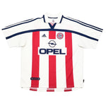 Buy 2000/01 Bayern Munich Sagnol 2 Away Shirt (XXL) Adidas ~ Free worldwide shipping available ~ Authentic Vintage Football Shirts from Cult Kits
