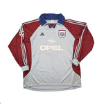 Buy 2000/01 BAYERN MUNICH SERGIO 13 L/S C/L *MATCH WORN VS MANCHESTER UNITED* THIRD SHIRT (XL) ADIDAS ~ Free worldwide shipping available ~ Authentic Vintage Football Shirts from Cult Kits