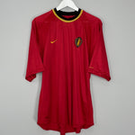 Shop 2000/01 BELGIUM HOME SHIRT (XL) NIKE, classic football shirts, vintage football shirts & retro soccer jerseys at Cult Kits