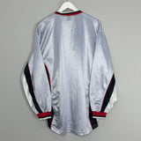 Shop 2000/01 BESIKTAS L/S THIRD SHIRT (XL) REEBOK, classic football shirts, vintage football shirts & retro soccer jerseys at Cult Kits