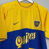Shop 2000/01 BOCA JUNIORS AWAY SHIRT (L) NIKE, classic football shirts, vintage football shirts & retro soccer jerseys at Cult Kits