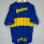 Shop 2000/01 BOCA JUNIORS HOME SHIRT (L) NIKE, classic football shirts, vintage football shirts & retro soccer jerseys at Cult Kits