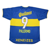 Buy 2000/01 Boca Juniors Palermo 9 Home Shirt (L) Nike ~ Free worldwide shipping available ~ Authentic Vintage Football Shirts from Cult Kits