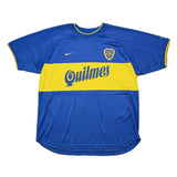 Buy 2000/01 Boca Juniors Palermo 9 Home Shirt (L) Nike ~ Free worldwide shipping available ~ Authentic Vintage Football Shirts from Cult Kits