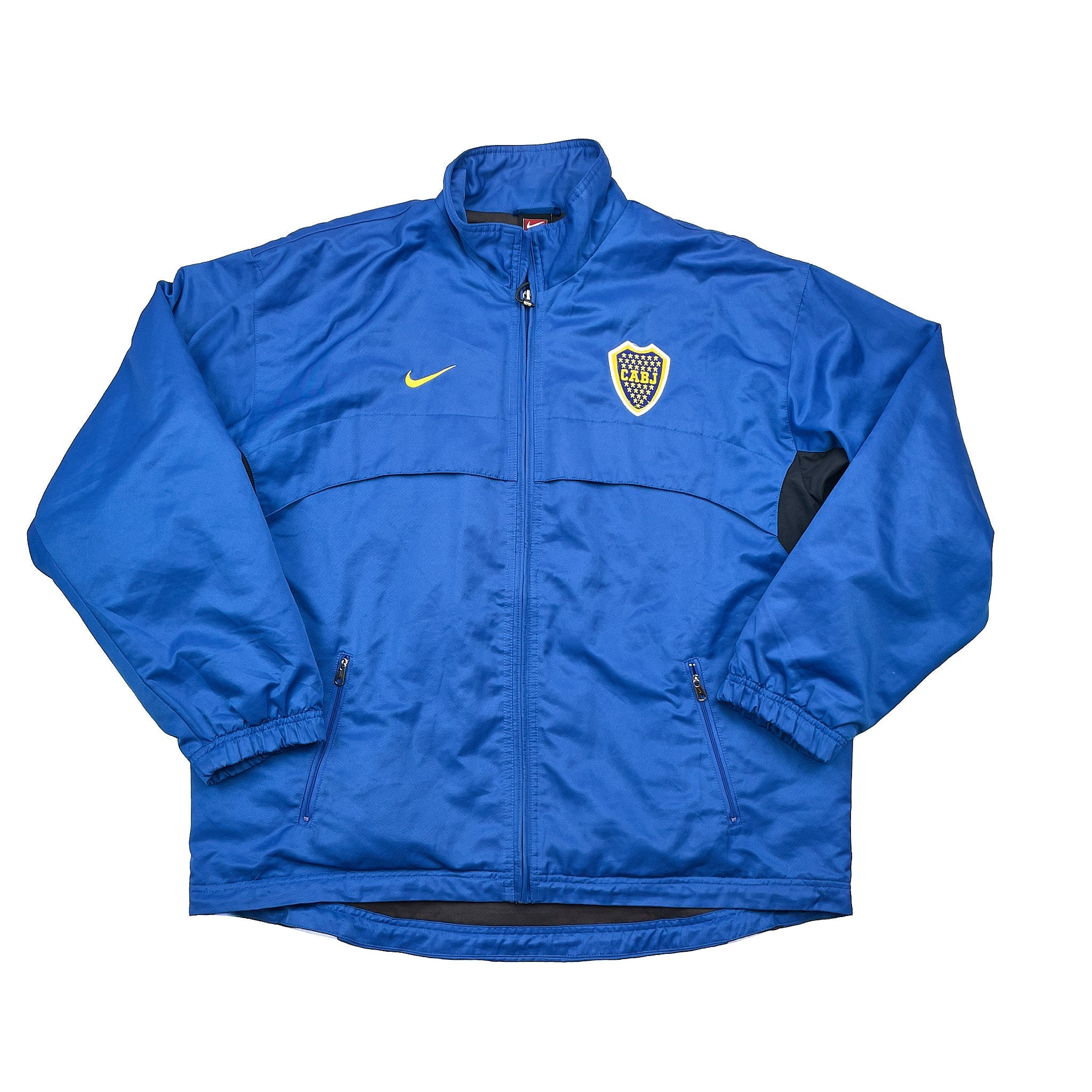 Buy 2000/01 BOCA JUNIORS TRACK JACKET (M) NIKE ~ Free worldwide shipping available ~ Authentic Vintage Football Shirts from Cult Kits