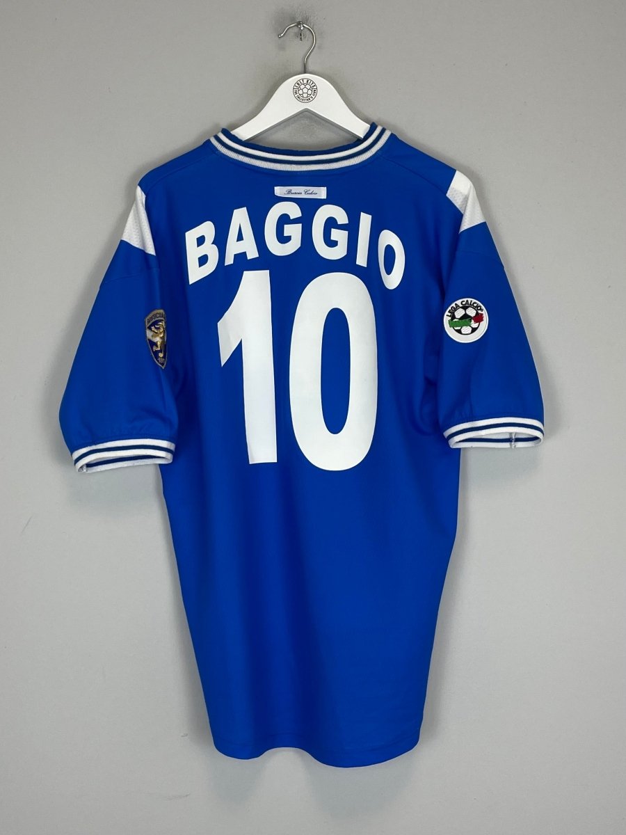 2000/01 BRESCIA BAGGIO 10 *BNWT* HOME SHIRT (XL) GARMAN - Cult Kits - XL - Buy Vintage Football Shirts, Authentic Retro Football Shirts For Sale, Classic Football Shirts & Soccer Jersey