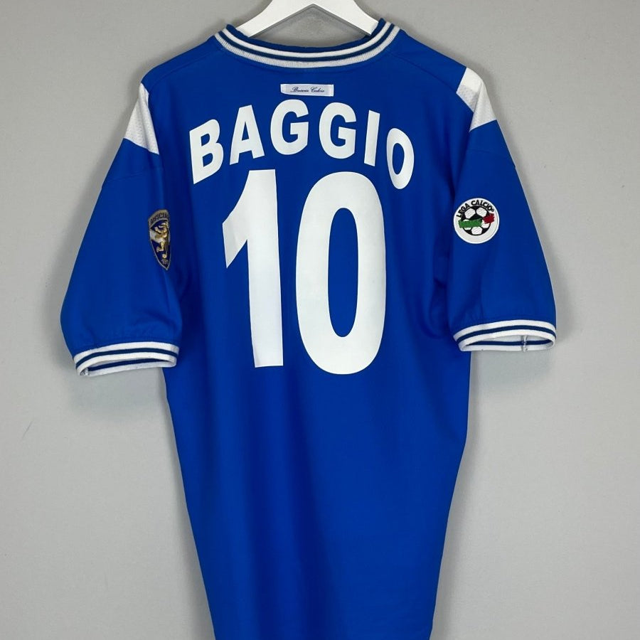 2000/01 BRESCIA BAGGIO 10 *BNWT* HOME SHIRT (XL) GARMAN - Cult Kits - XL - Buy Vintage Football Shirts, Authentic Retro Football Shirts For Sale, Classic Football Shirts & Soccer Jersey