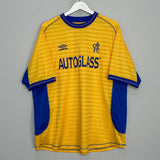 Shop 2000/01 CHELSEA ZOLA #25 AWAY SHIRT (XXL) UMBRO, classic football shirts, vintage football shirts & retro soccer jerseys at Cult Kits