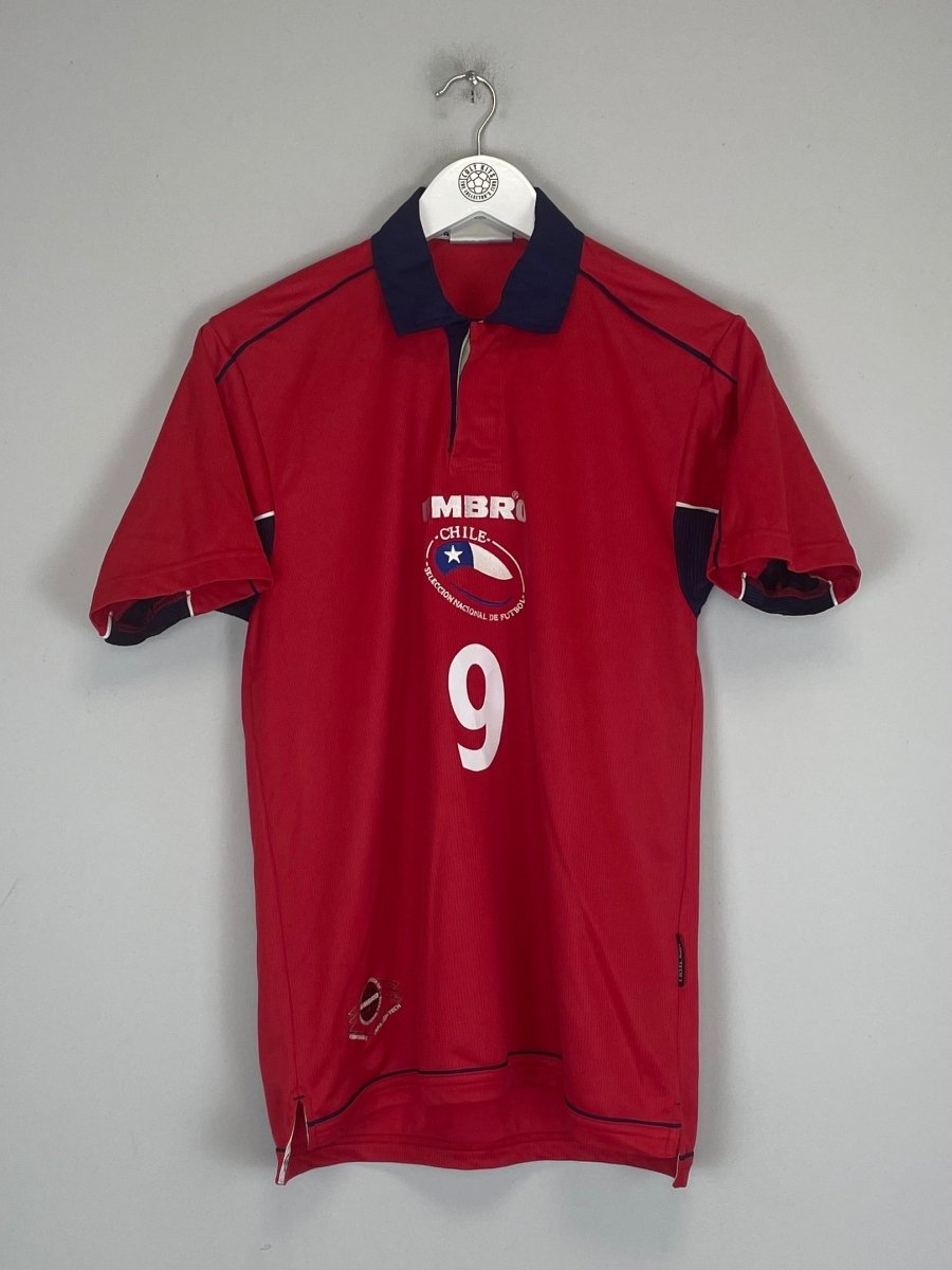 2000/01 CHILE ZAMORANO 9 HOME SHIRT (S) UMBRO - Cult Kits - Small - Buy Vintage Football Shirts, Authentic Retro Football Shirts For Sale, Classic Football Shirts & Soccer Jersey