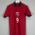 2000/01 CHILE ZAMORANO 9 HOME SHIRT (S) UMBRO - Cult Kits - Small - Buy Vintage Football Shirts, Authentic Retro Football Shirts For Sale, Classic Football Shirts & Soccer Jersey