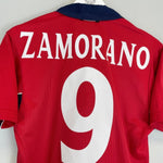 2000/01 CHILE ZAMORANO 9 HOME SHIRT (S) UMBRO - Cult Kits - Small - Buy Vintage Football Shirts, Authentic Retro Football Shirts For Sale, Classic Football Shirts & Soccer Jersey