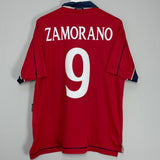 Shop 2000/01 CHILE ZAMORANO #9 HOME SHIRT (XL) UMBRO, classic football shirts, vintage football shirts & retro soccer jerseys at Cult Kits