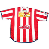 Buy 2000/01 CHIVAS GUADALAJARA HOME SHIRT (XL) ATLETICA ~ Free worldwide shipping available ~ Authentic Vintage Football Shirts from Cult Kits
