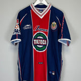 2000/01 CHIVAS GUADALAJARA THIRD SHIRT (M) ATLETICA - Cult Kits - Medium - Buy Vintage Football Shirts, Authentic Retro Football Shirts For Sale, Classic Football Shirts & Soccer Jersey