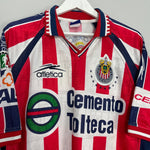 Shop 2000/01 CHIVAS GUADALARA HOME SHIRT (XL) ATLETICA, classic football shirts, vintage football shirts & retro soccer jerseys at Cult Kits