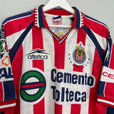 Shop 2000/01 CHIVAS GUADALARA HOME SHIRT (XL) ATLETICA, classic football shirts, vintage football shirts & retro soccer jerseys at Cult Kits