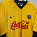 Shop 2000/01 CLUB AMERICA HOME SHIRT (L) NIKE, classic football shirts, vintage football shirts & retro soccer jerseys at Cult Kits