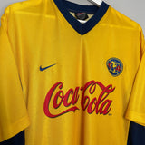 Shop 2000/01 CLUB AMERICA HOME SHIRT (L) NIKE, classic football shirts, vintage football shirts & retro soccer jerseys at Cult Kits